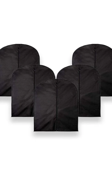 Elbise Kılıfı (GAMBOÇ)siyah Renk 63 X 93 Cm 25 Adet - 3