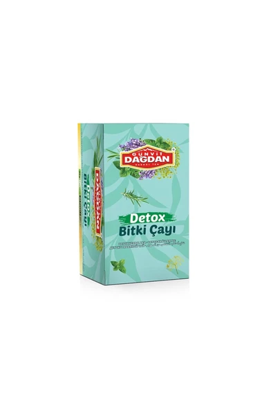 Detox Bitki Çayı 20’li Kutu Natürel Sallama Poşet Çay - 3