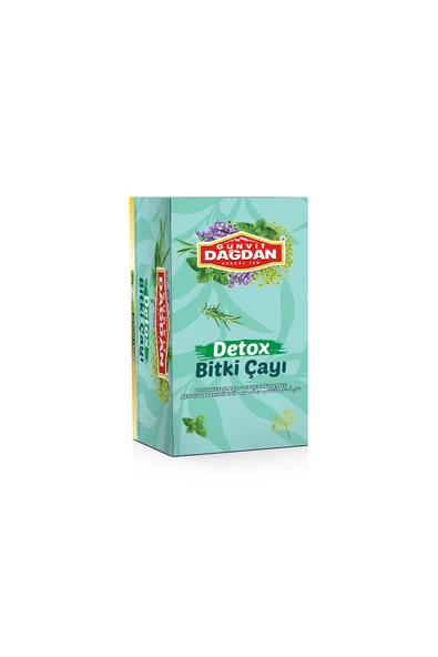 Detox Bitki Çayı 20’li Kutu Natürel Sallama Poşet Çay x 12 Adet - 2