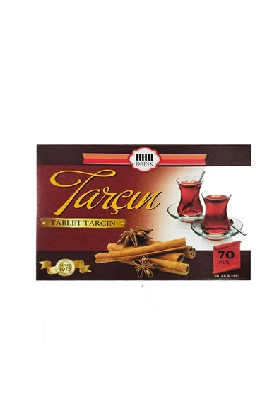 Tarçın Aromalı Tablet Içecek 70 Adet 500 Gr.