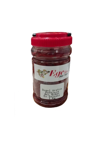 Nazilli Acı Biber Salçası 1 Kg. Yerli Üretim - 2