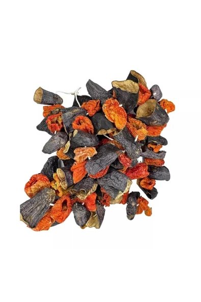 Kokteyl (Patlıcan&Dolmalık Biber) Mix Kuru Sebze 1 Dizi - 2