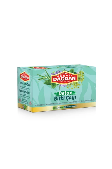 Detox Bitki Çayı 20’li Kutu Natürel Sallama Poşet Çay x 12 Adet - 3