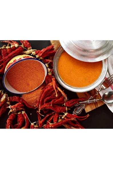 Nazilli Acılı Köy Tarhanası Doğal Üretim Ev Yapımı (Tatlı) 500 gr. - 8