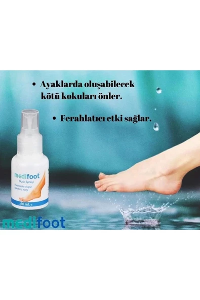 MediSHOES Koku Önleyici Ayak Spreyi 60 ML - 3