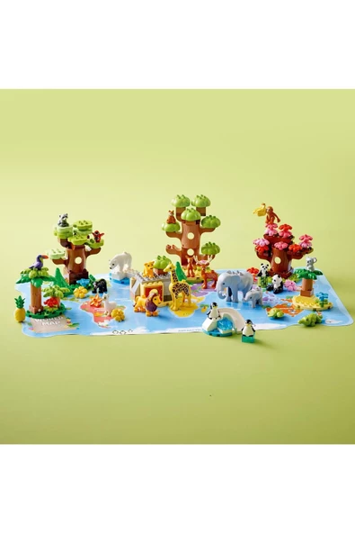 ® DUPLO® Vahşi Dünya Hayvanları 10975 - 2 Yaş ve Üzeri Çocuklar için Yapım Seti (142 Parça) - 9