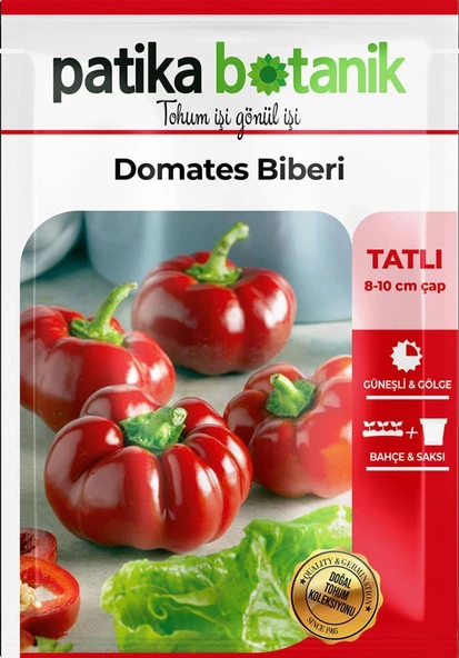 100 Adet Domates Biberi Tohumu - Resim 2