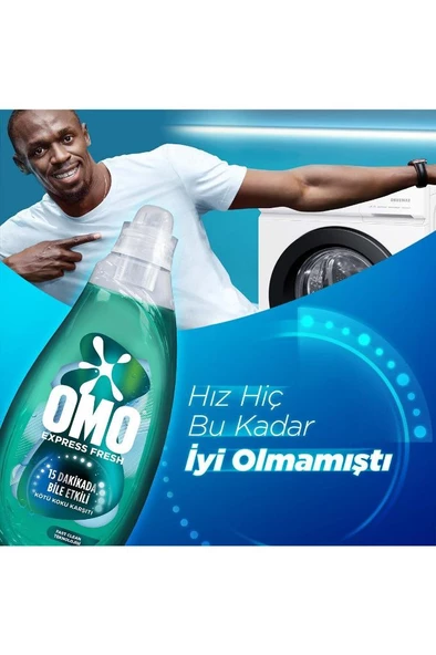 Omo Express Fresh Kötü Koku Karşıtı Beyaz Ve Renkliler Sıvı Çamaşır Deterjanı 1480 ml - 7
