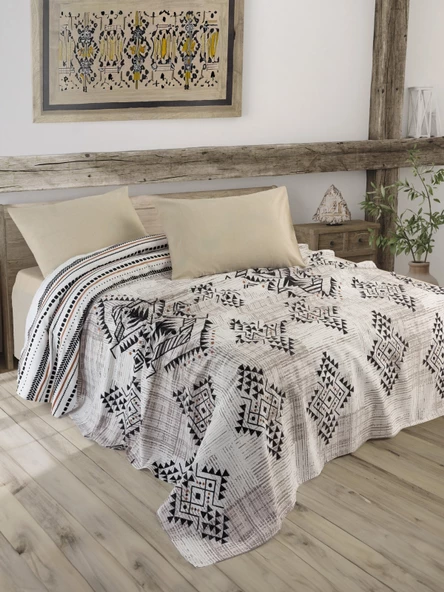 Fixe Çift Kişilik Pike Takımı Spring Fuşya - Lenuta Tarçın