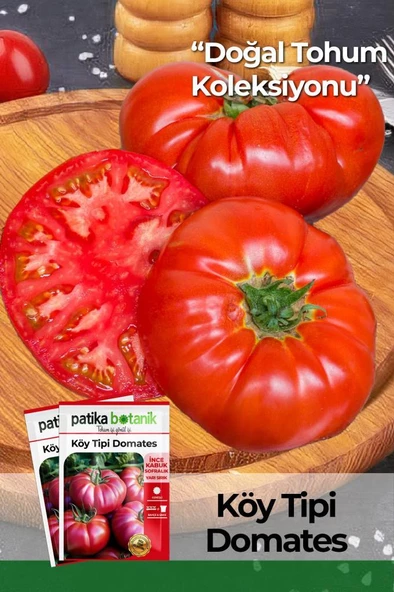 250 Adet Yerli Köy Tipi Domates Tohumu - Resim 2
