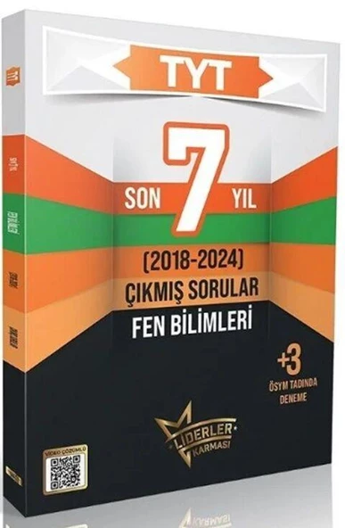 TYT Fen Bilimler Çıkmış Sorular Son 7 Yıl Çözümlü Liderler Karması