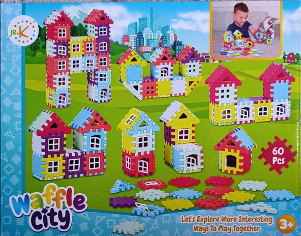 2023 60 PARÇA WAFFLE CİTY LEGO