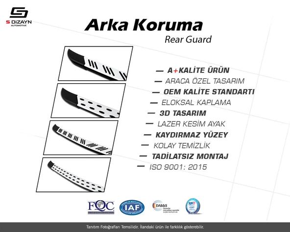 COMBO E ARKA KORUMA DEMİRİ NOKTALI 2019 2020 2021 2022 2023 2024 2025 - 2