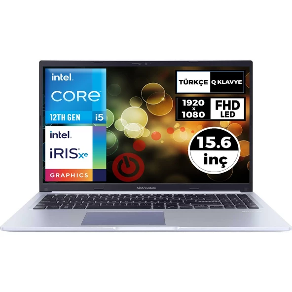 Vivobook 15 I5-1235U 16GB 512GB SSD 15.6" Fhd Windows 11 Pro Taşınabilir Bilgisayar X1502ZA-EJ1067 015
