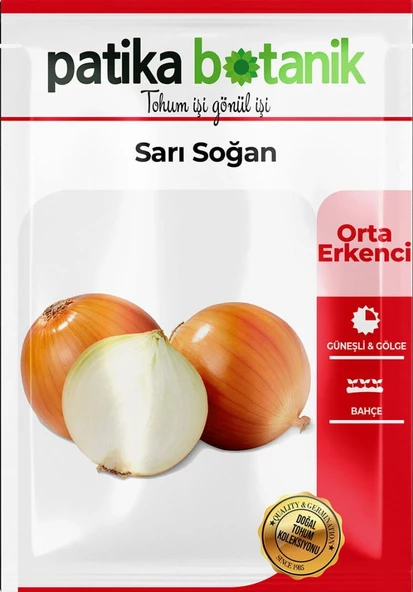 500 Adet Sarı Soğan Tohumu - Resim 2