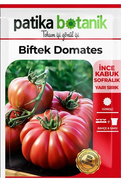 100 Adet Biftek Domates Tohumu - Resim 2