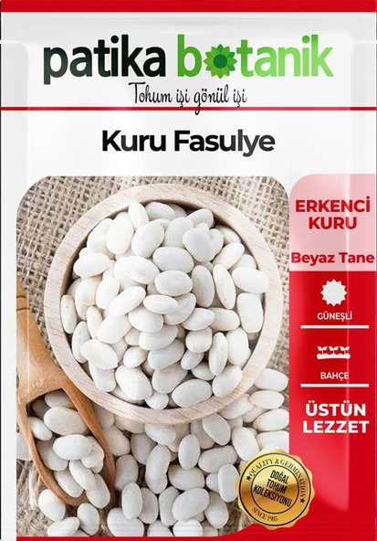 40 Adet Yerli Ata Kuru Fasulye Tohumu - 2