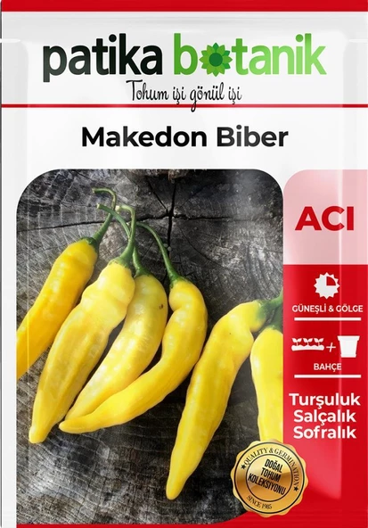 200 Adet Makedon Biber Tohumu (Sarı, Turşuluk) - Resim 2