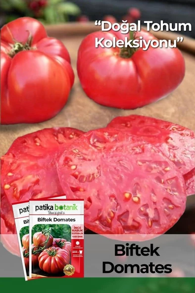100 Adet Biftek Domates Tohumu ürün görseli
