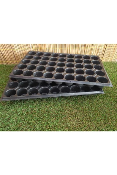 45 Gözlü 5 Adet Fide Viyolü Tohum Çimlendirme Kabı Fide Yetiştirme Kabı Viyol - Resim 3