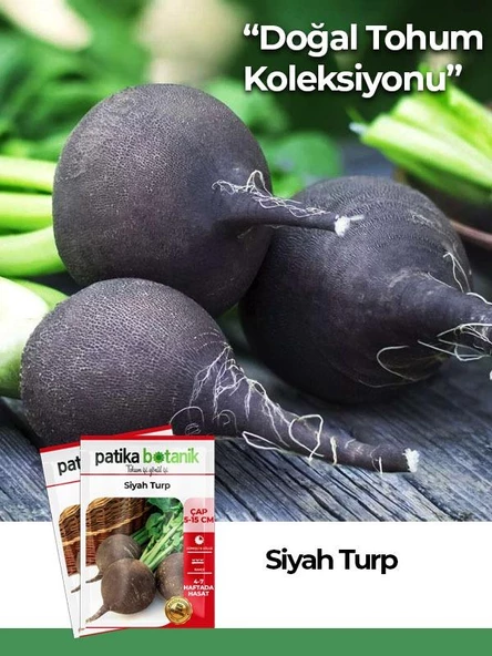 500 Adet Siyah Turp Tohumu ürün görseli