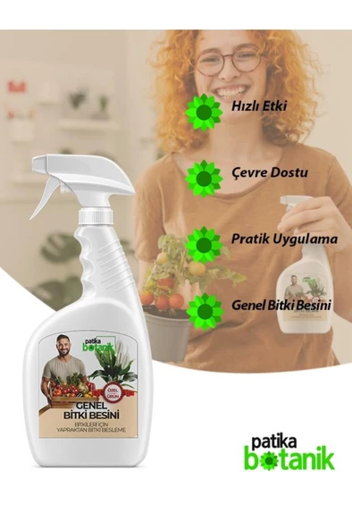 1 Litre Genel Bitki Besini - Yapraktan