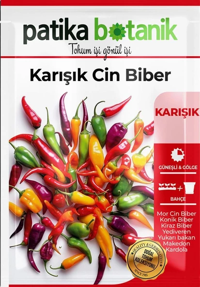 200 Adet Karışık Cin Biber - Resim 2