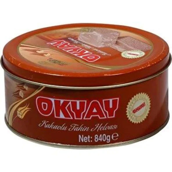 Okyay Kakaolu 840 gr Teneke Kutu Tahin Helvası - 2