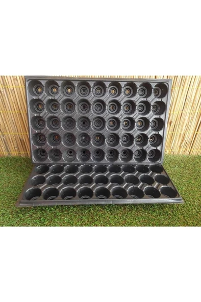 45 Gözlü 5 Adet Fide Viyolü Tohum Çimlendirme Kabı Fide Yetiştirme Kabı Viyol - Resim 2