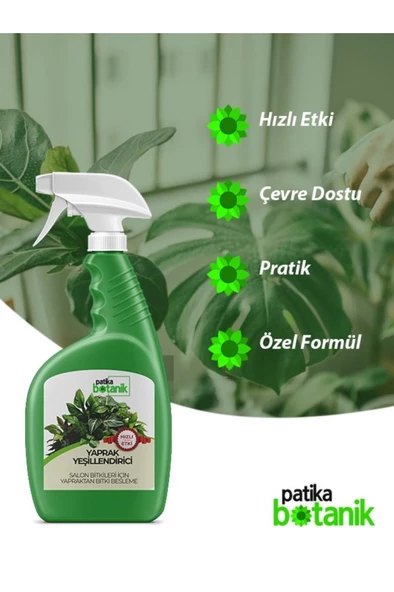 1 LT Yaprak Yeşillendirici - Süs Bitkileri İçin- Yapraktan - 4