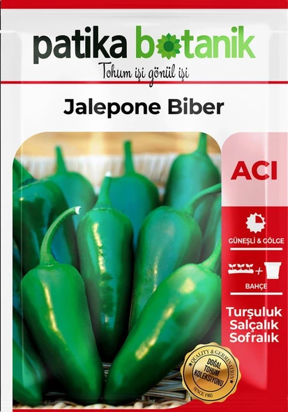 150 Adet Yerli Ata Jalapeno Biber Tohumu - Resim 2