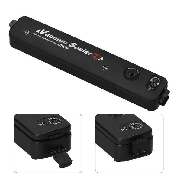 QASUL Ev Tipi Sebze Meyve Yiyecek Vakumlama Ve Yapıştırma Makinesi - 5