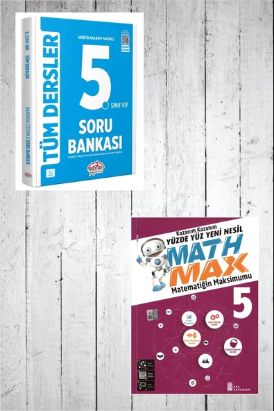 Editör 5.Sınıf VİP Tüm Dersler Soru Bankası ürün görseli 1
