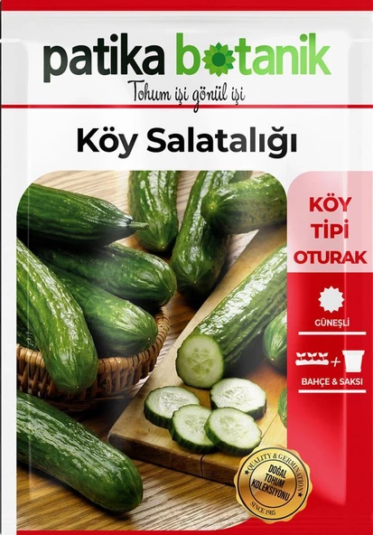 150 Adet Karışık Köy Salatalığı Tohumu - Resim 2