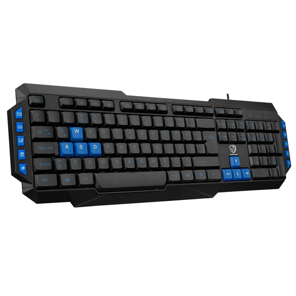 HYK-46 Gamy Usb Gaming Oyuncu Klavyesi - Standart Q Klavye - 3