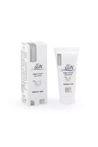 DERMOSKİN ACNEGUN GECE KREMİ 30 ML - 2