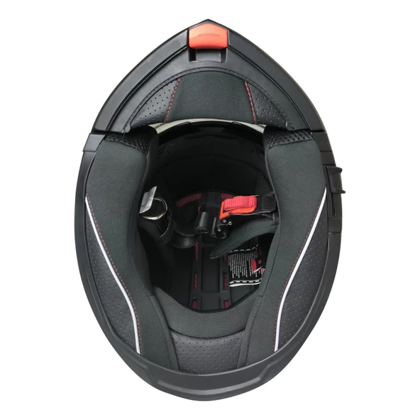 MTS 966 V2 ORANGE ÇENE AÇILIR TURUNCU KASK - 5