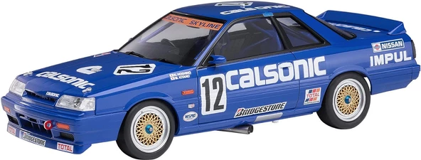 Hasegawa HMCC27 1:24 Clasonic Skyline GTS-R (R31), Çok aşamalı Model Araba Kit - 4
