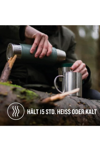 Stanley Klasik Vakumlu Yeşil Termos 0.47 Lt - 5