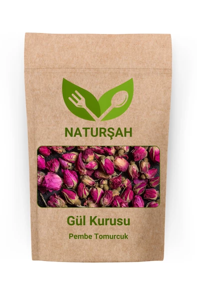 Naturşah Gül Kurusu Pembe (Tomurcuk) 50 Gr