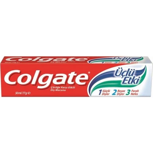 Colgate Üçlü Etki Diş Macunu 50 Ml