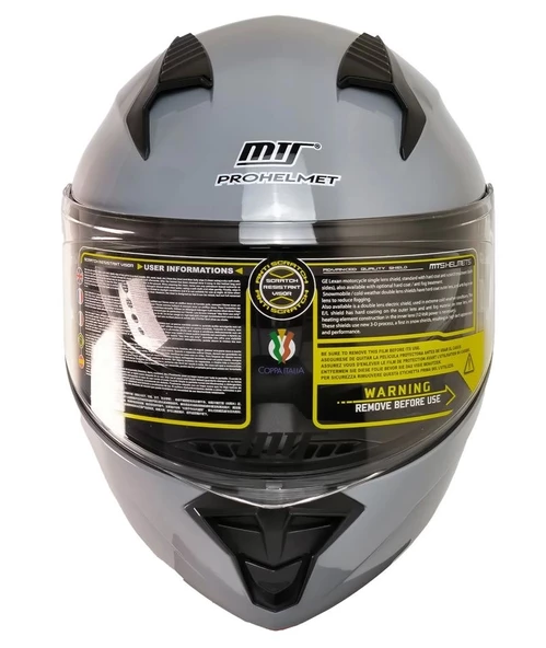 MTS 966 V2 ÇENE AÇILIR NARDO GRİ KASK - 3