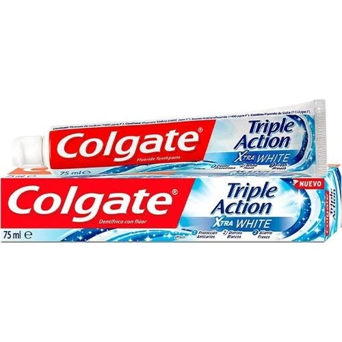 Colgate Triple Action Extra Beyazlık Diş Macunu 75 Ml