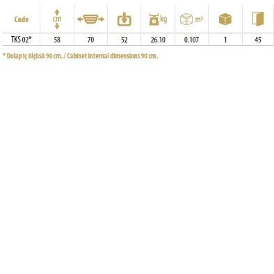 Çağdaş Tam Açılım Tezgah Altı Kör Köşe Sepeti - 3