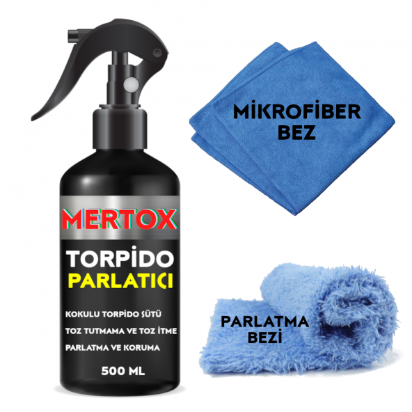 MERTOX TORPİDO PARLATICI VE BAKIM SÜTÜ 500ML