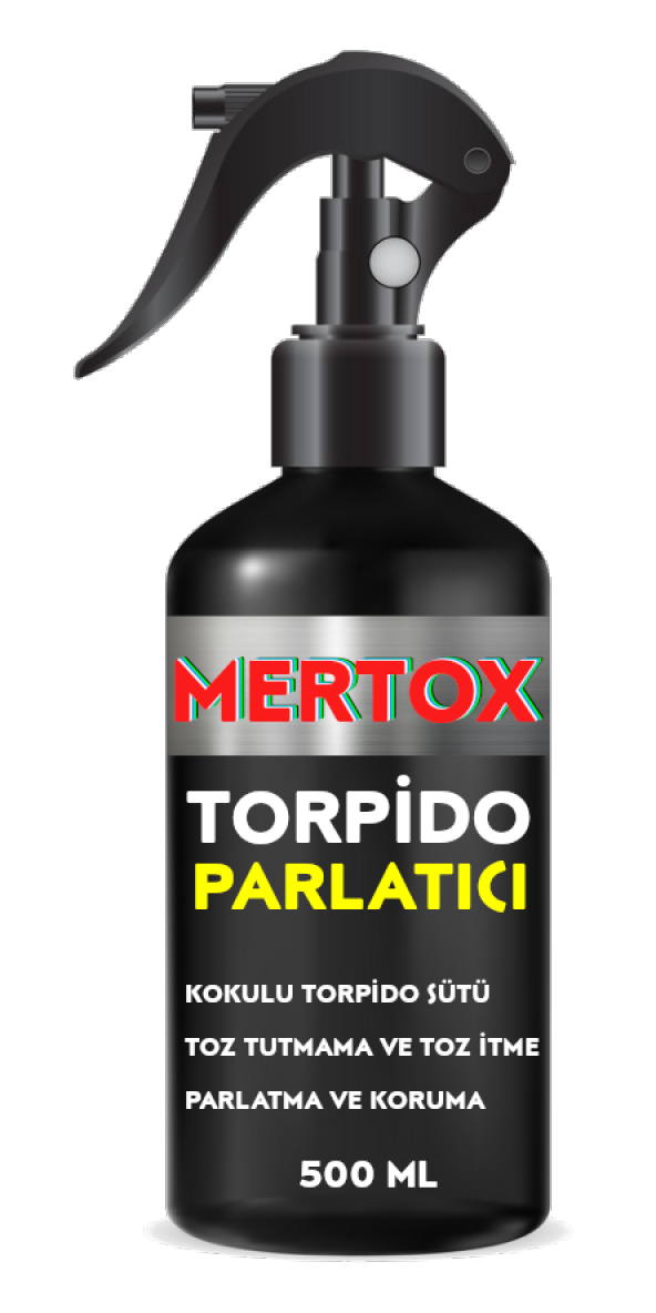 MERTOX ARAÇ ARABA OTOMOBİL OTO TEMİZLİK VE BAKIM SETİ MOTOR JANT İÇ DETAY TEMİZLEYİCİ VE TORPİDO PARLATICI SÜT 4X500ML - 5