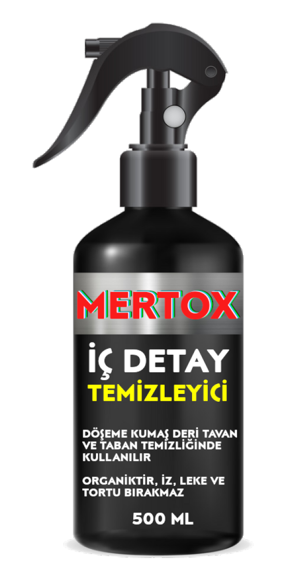 MERTOX ARAÇ ARABA OTOMOBİL OTO TEMİZLİK VE BAKIM SETİ MOTOR JANT İÇ DETAY TEMİZLEYİCİ VE TORPİDO PARLATICI SÜT 4X500ML - 4