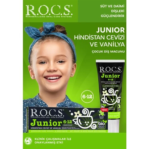 Rocs Dıs Macunu 6-12 Hındıst.Cevızı 60Ml