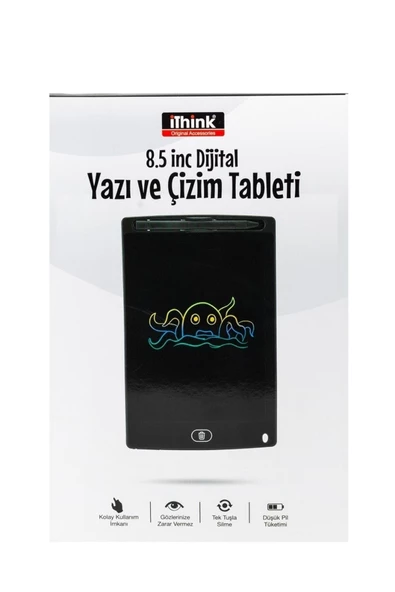 i'think DT-50 8.5" Siyah Yazı ve Çizim Tableti - Resim 5