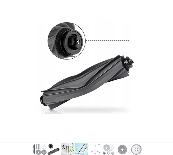 srfn ticaret Dreame L10 Robot Süpürge Uyumlu Ana Fırça - Resim 4